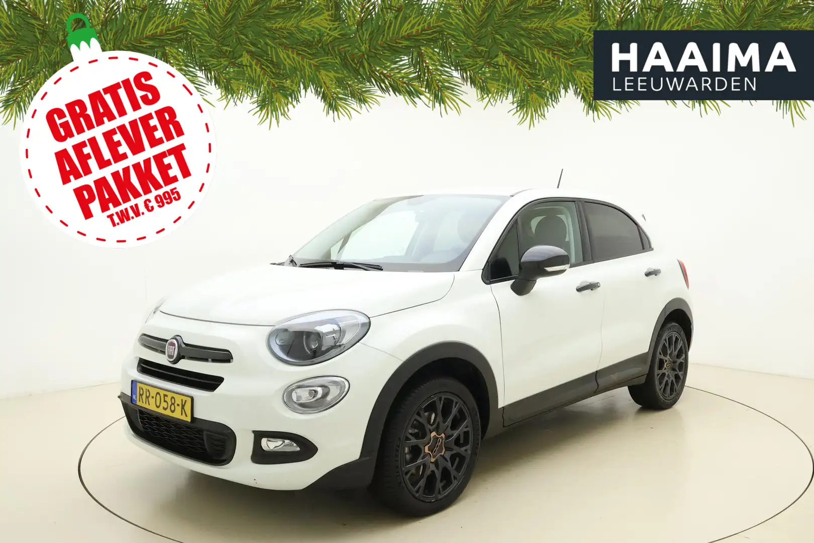 Fiat 500X 1.4 Turbo MultiAir S-Design | Navigatie | Trekhaak Wit - 1