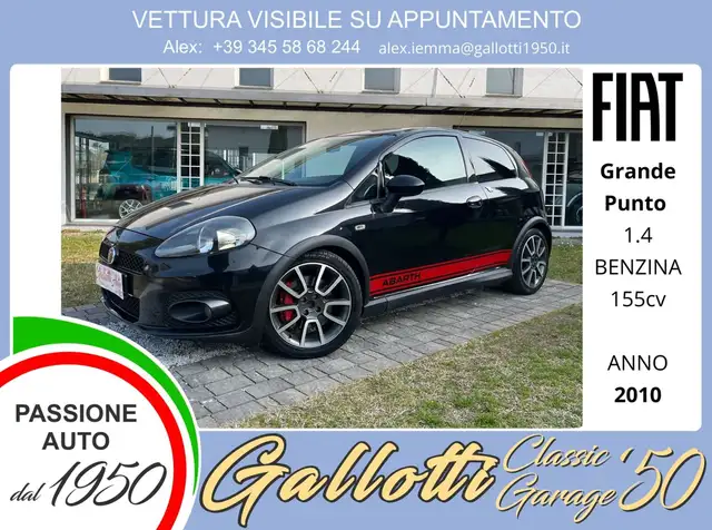 Abarth Grande Punto 1.4 t. t-jet 155cv 3p - AUTO D'EPOCA