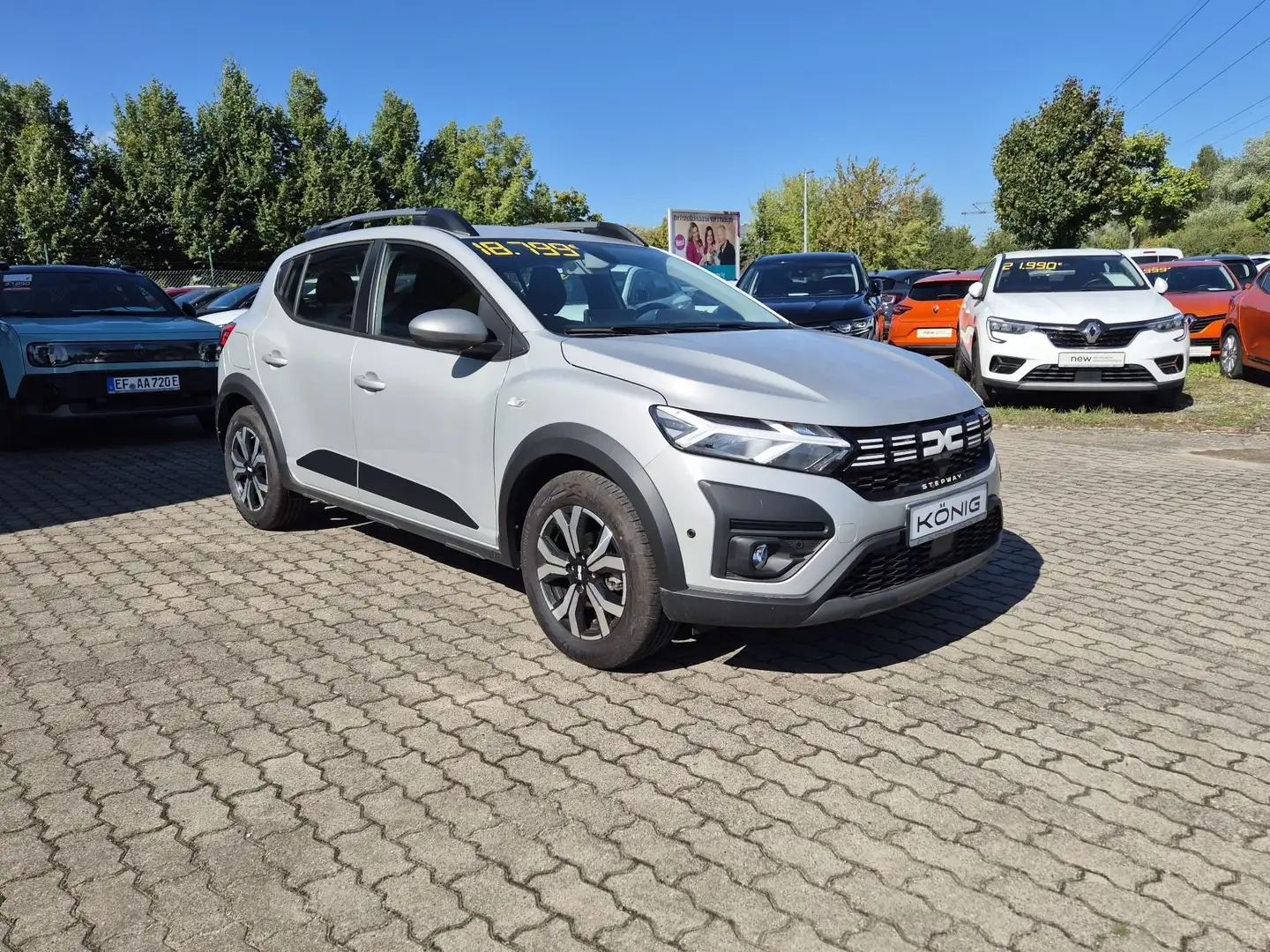 Dacia Sandero Stepway Expression+ TCe 100 ECO-G Klima Grau - 2