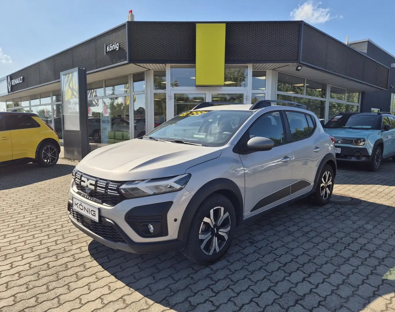 Dacia Sandero Stepway Expression+ TCe 100 ECO-G Klima Grau - 1