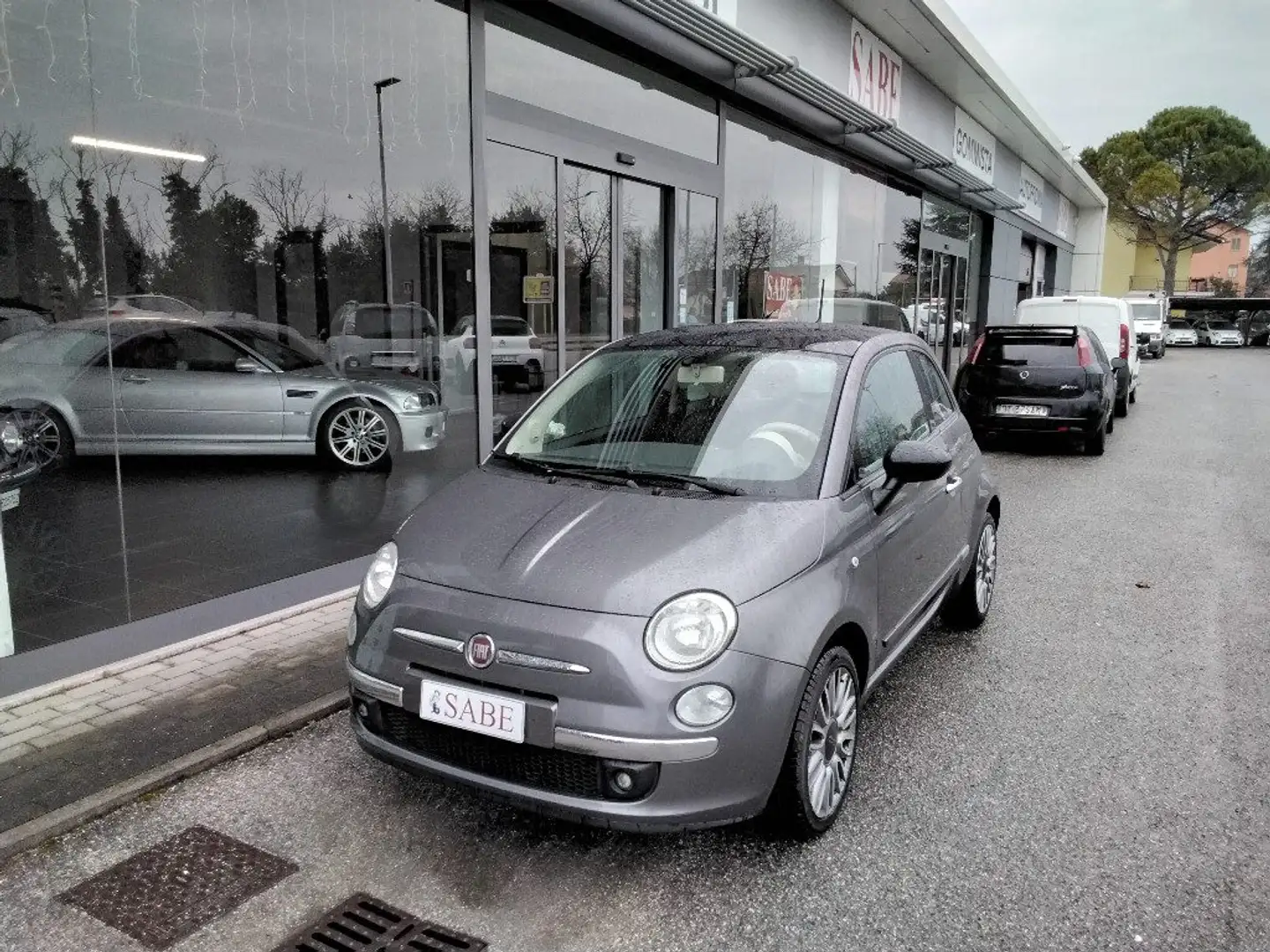 Fiat 500 1.2 Lounge Grigio - 2