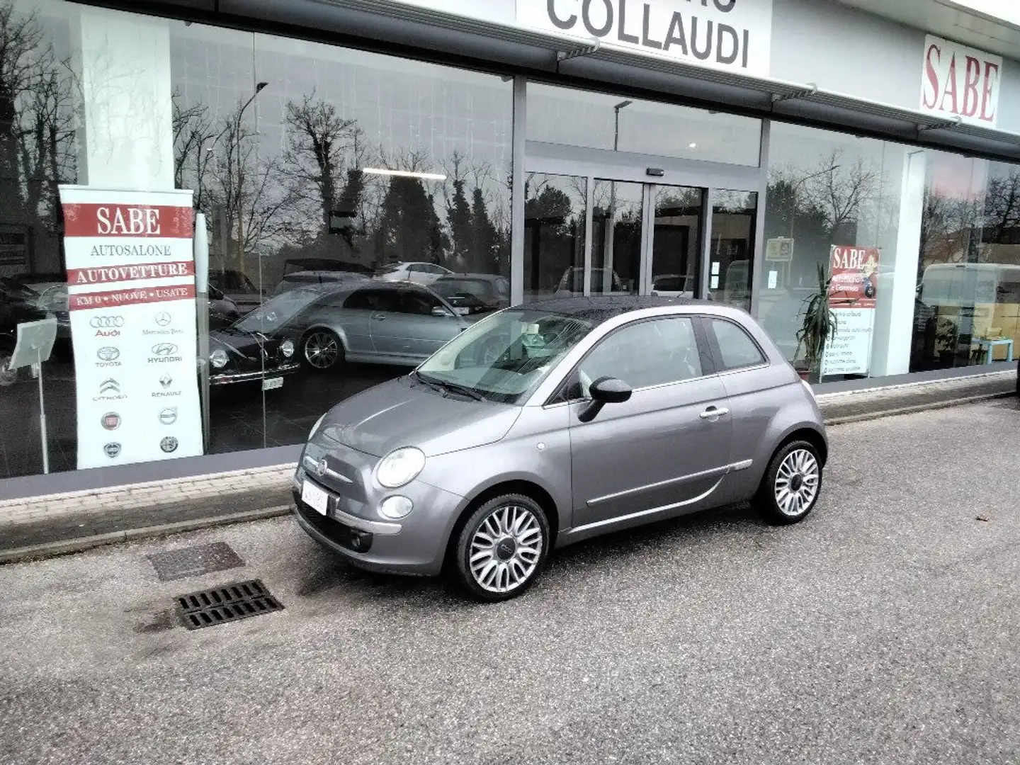 Fiat 500 1.2 Lounge Grigio - 1