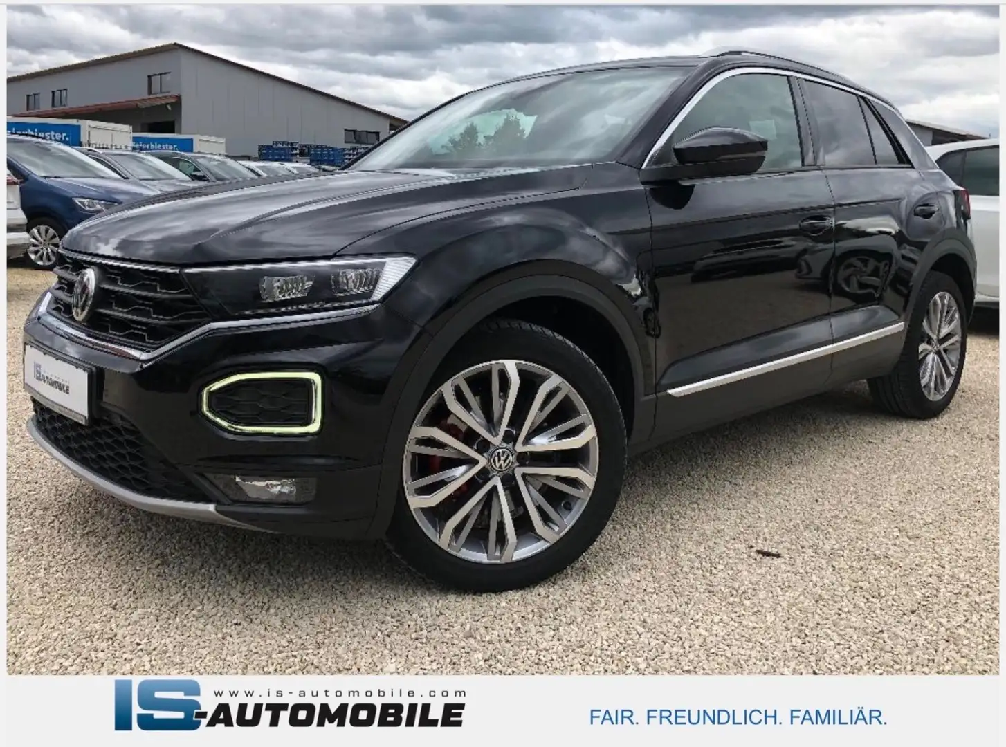Volkswagen T-Roc Sport,NAVI,LED,ACC,SHZ,AHK,DSG,DCC,PDC,18 Schwarz - 1