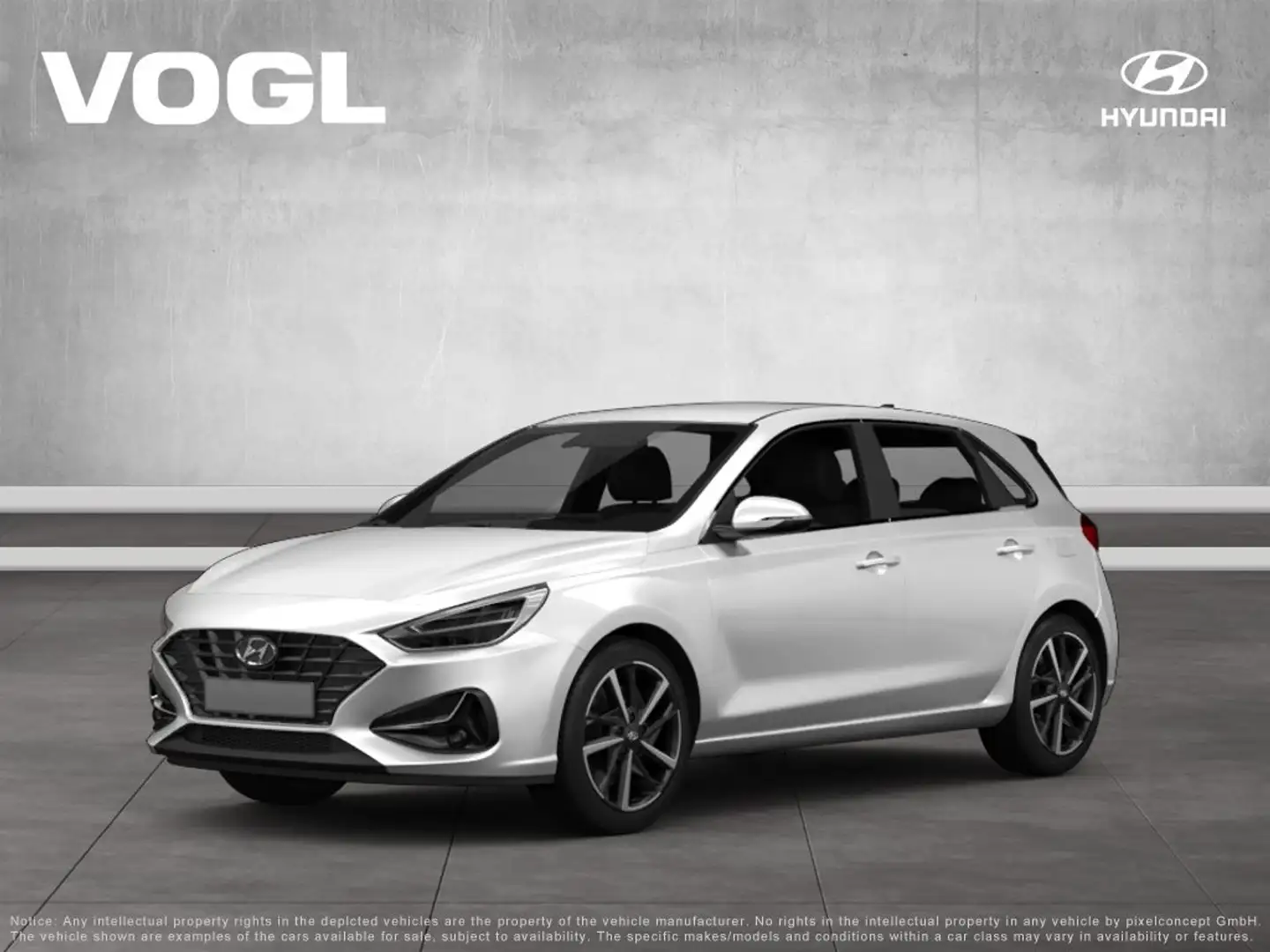 Hyundai i30 FL 5-Türer MY25 1.0 T-GDi 100PS DCT Advantage Weiß - 1