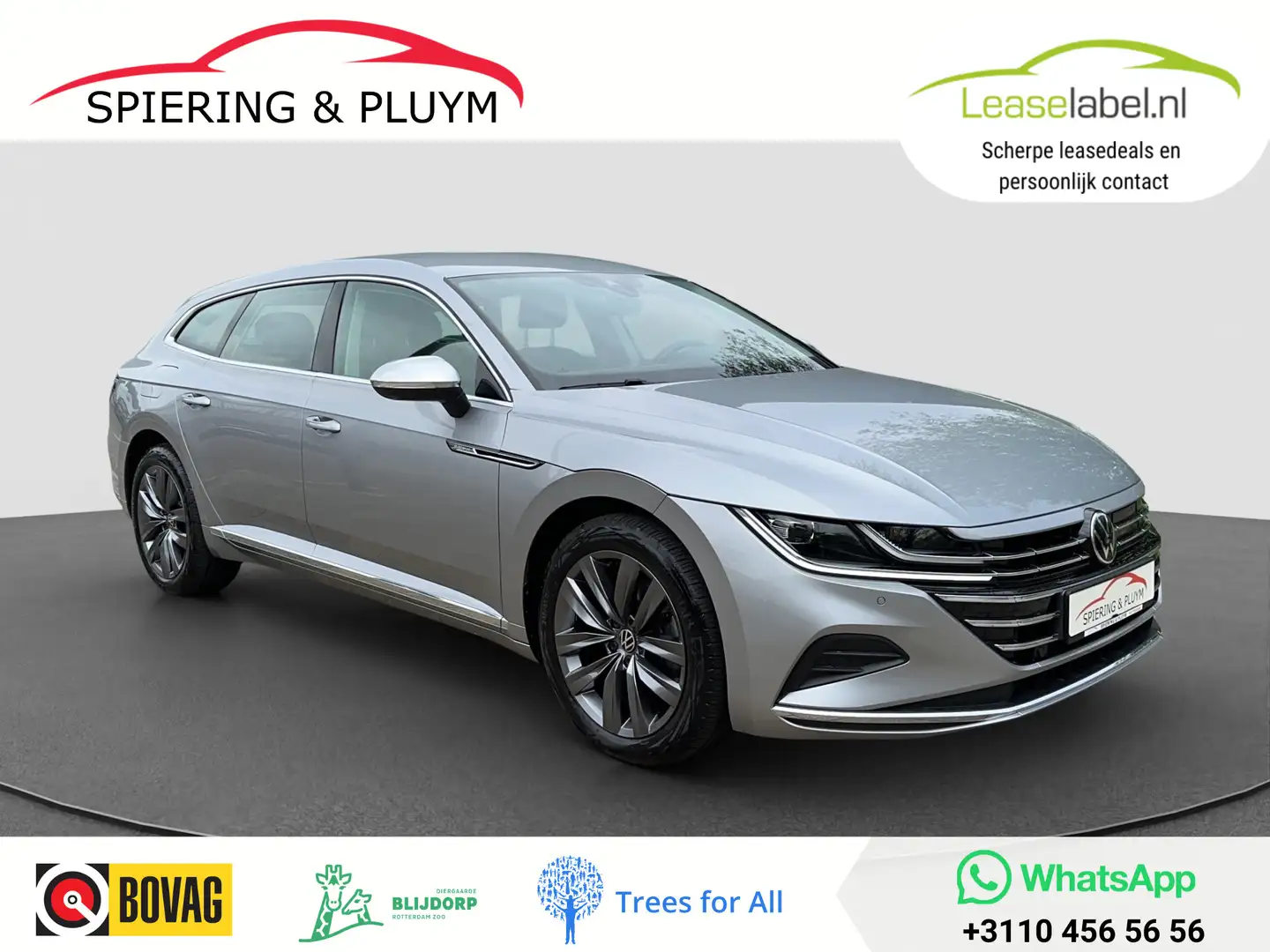 Volkswagen Arteon Shooting Brake 1.4 PHEV Business+ | 360 Cam | Matr Grijs - 1