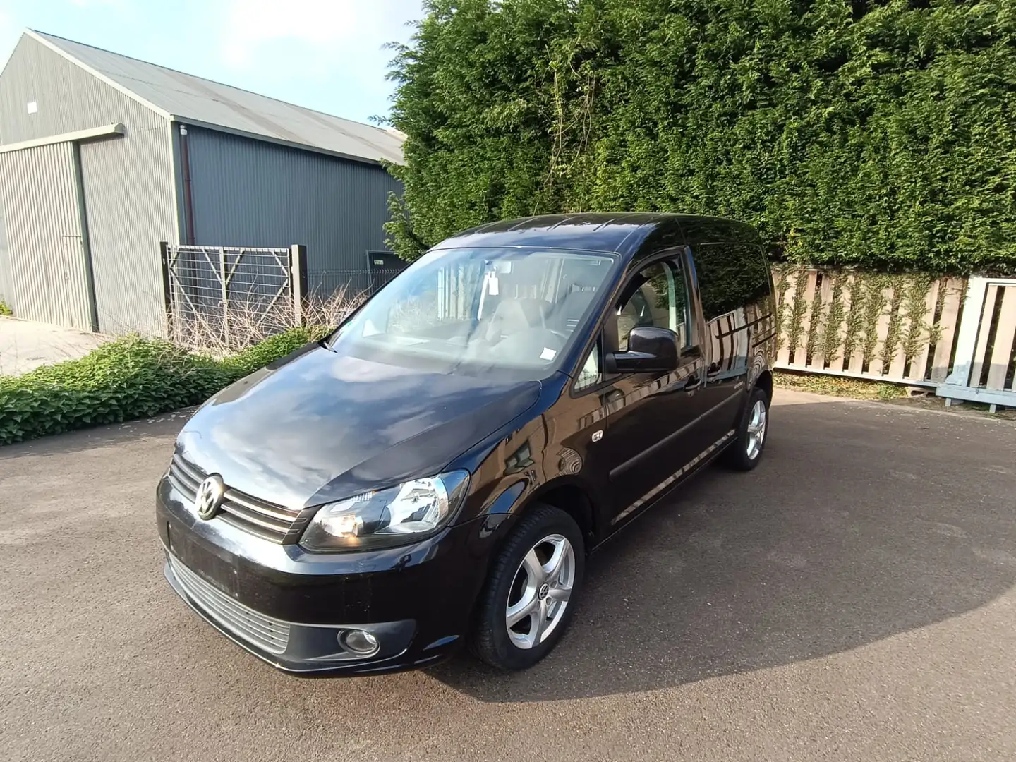 Volkswagen Caddy Caddy 1.6 CR TDI 75 FAP Trendline Noir - 2