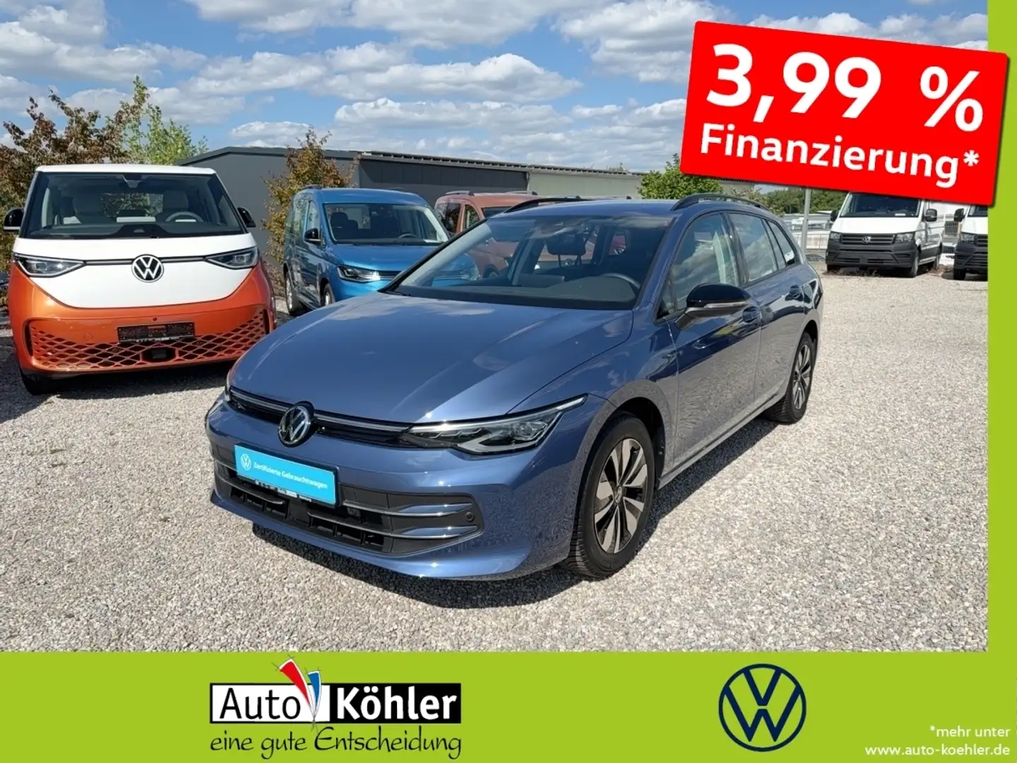 Volkswagen Golf Variant Goal TSi Area View /LED-Matrixscheinwerfer Blau - 1