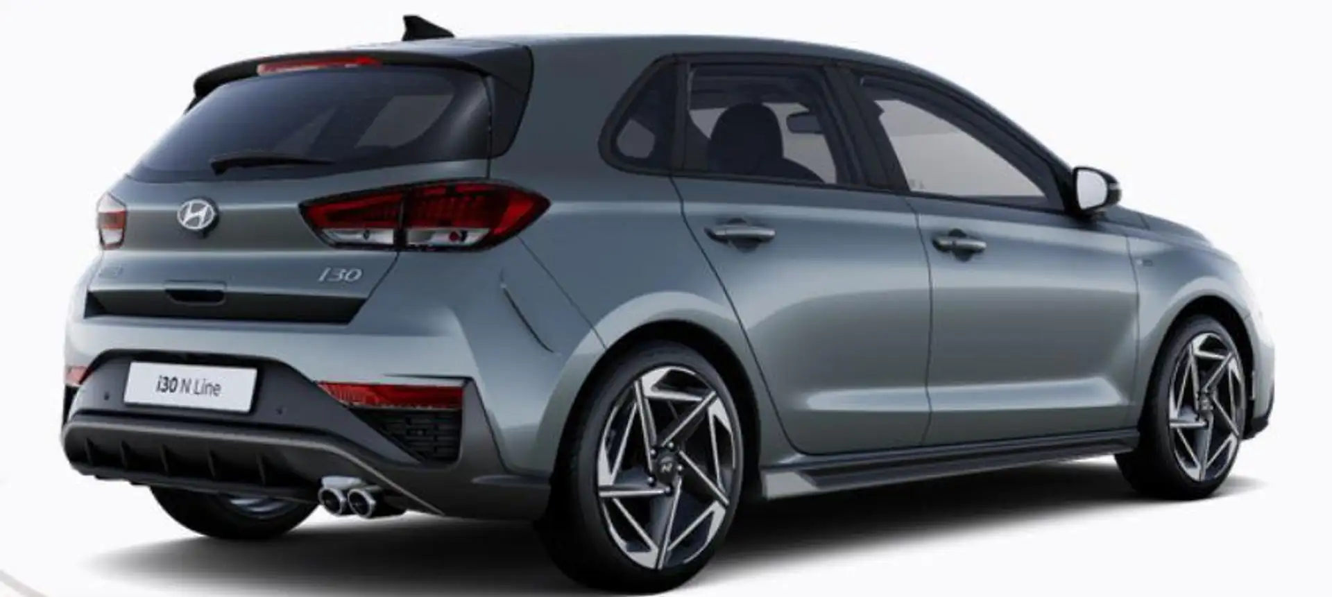 Hyundai i30 N Line 1.6 DCT*LED*Navi*Shzg*PDC*Cam*ACC*18Z 11... Grau - 2