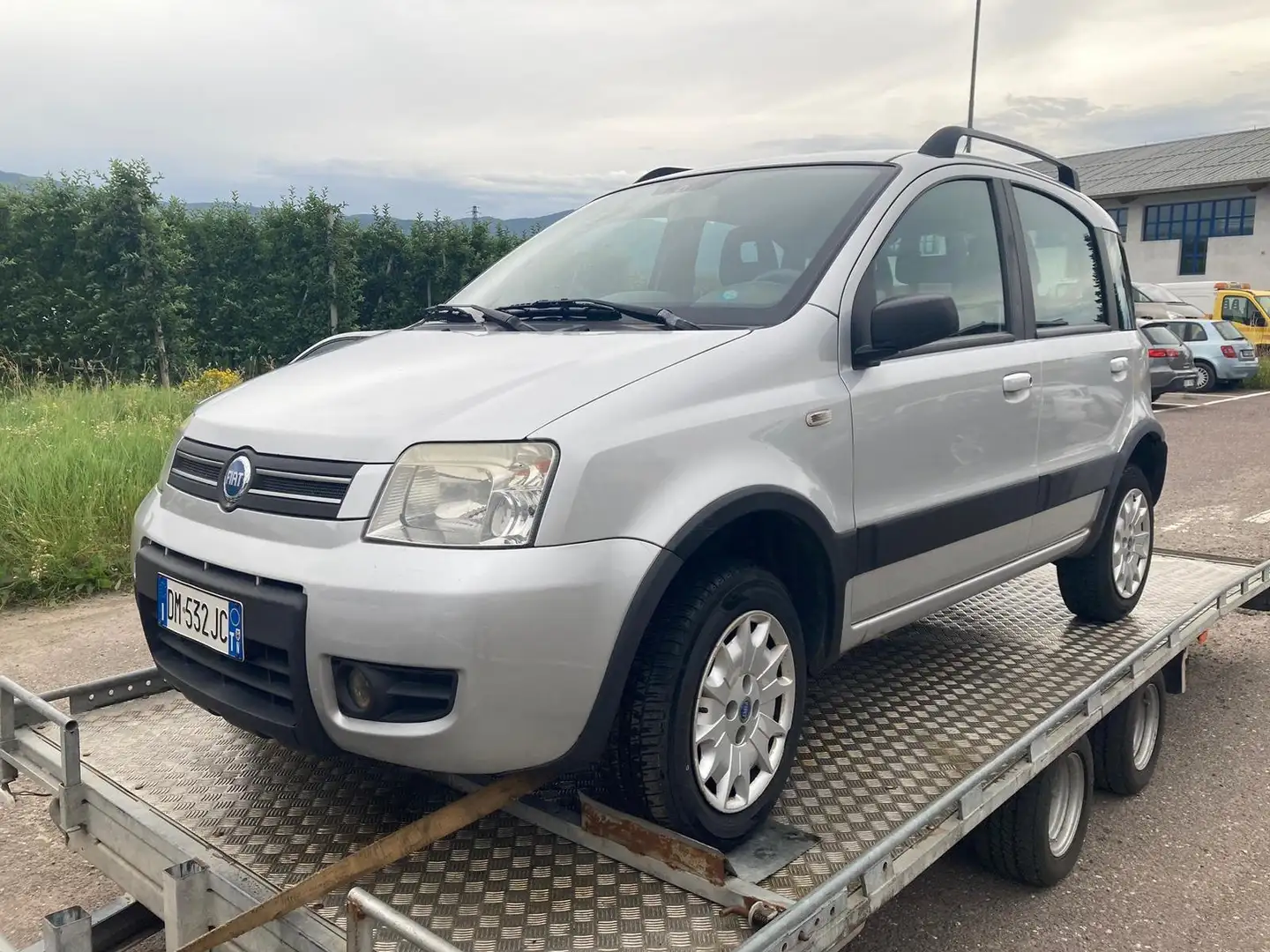 Fiat Panda 1.2 Climbing 4x4 Argent - 1