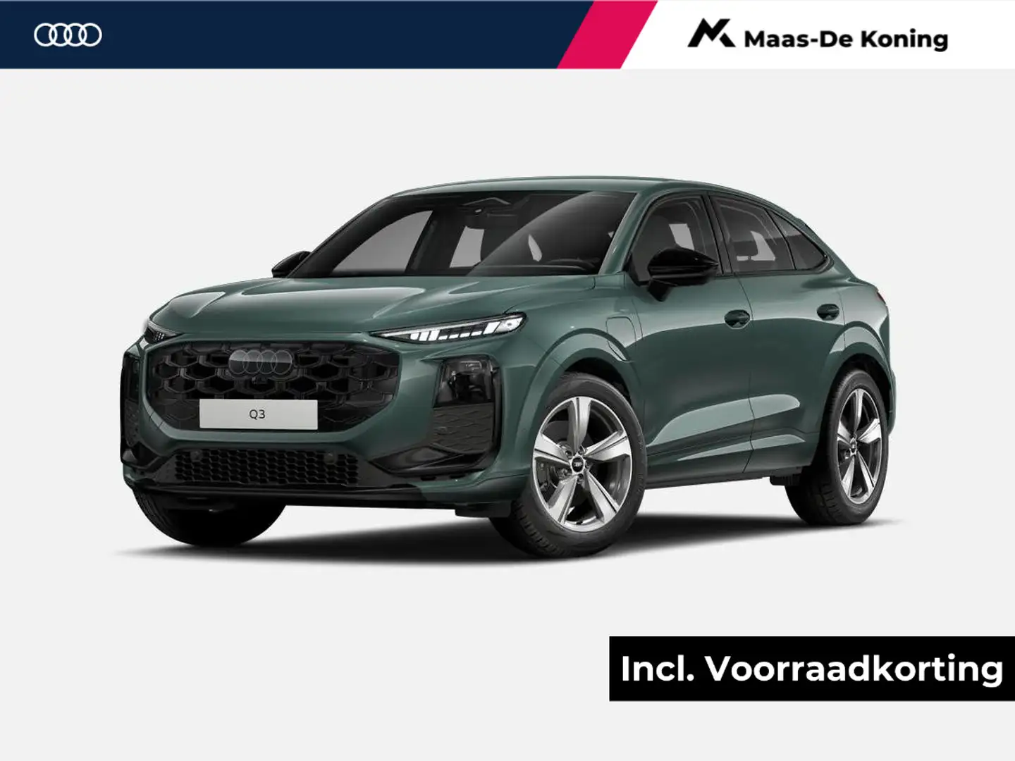 Audi Q3 Sportback 1.5 TFSI e-hybrid S edition 272 PK · Tec Groen - 1
