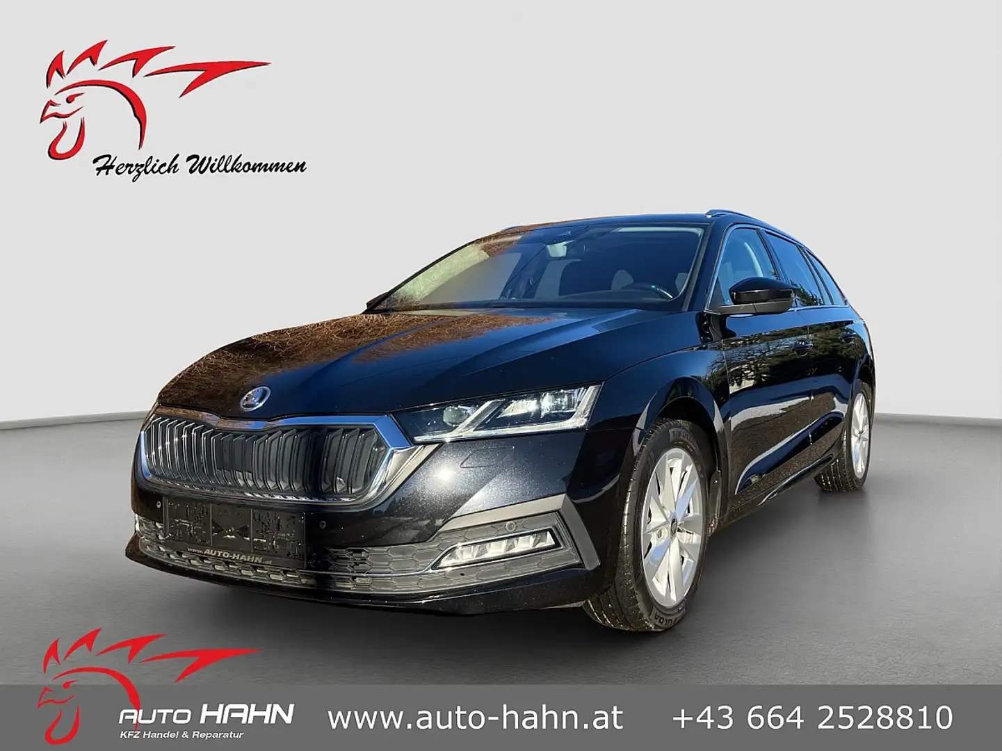 Skoda Octavia Combi 2,0 TDI 4x4 Style DSG /Servicegepflegt/Er... Noir - 1