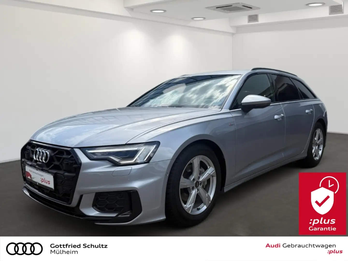 Audi A6 Avant 40 TDI S-tronic MATRIX KAMERA ELEKTR. SITZE Silber - 1
