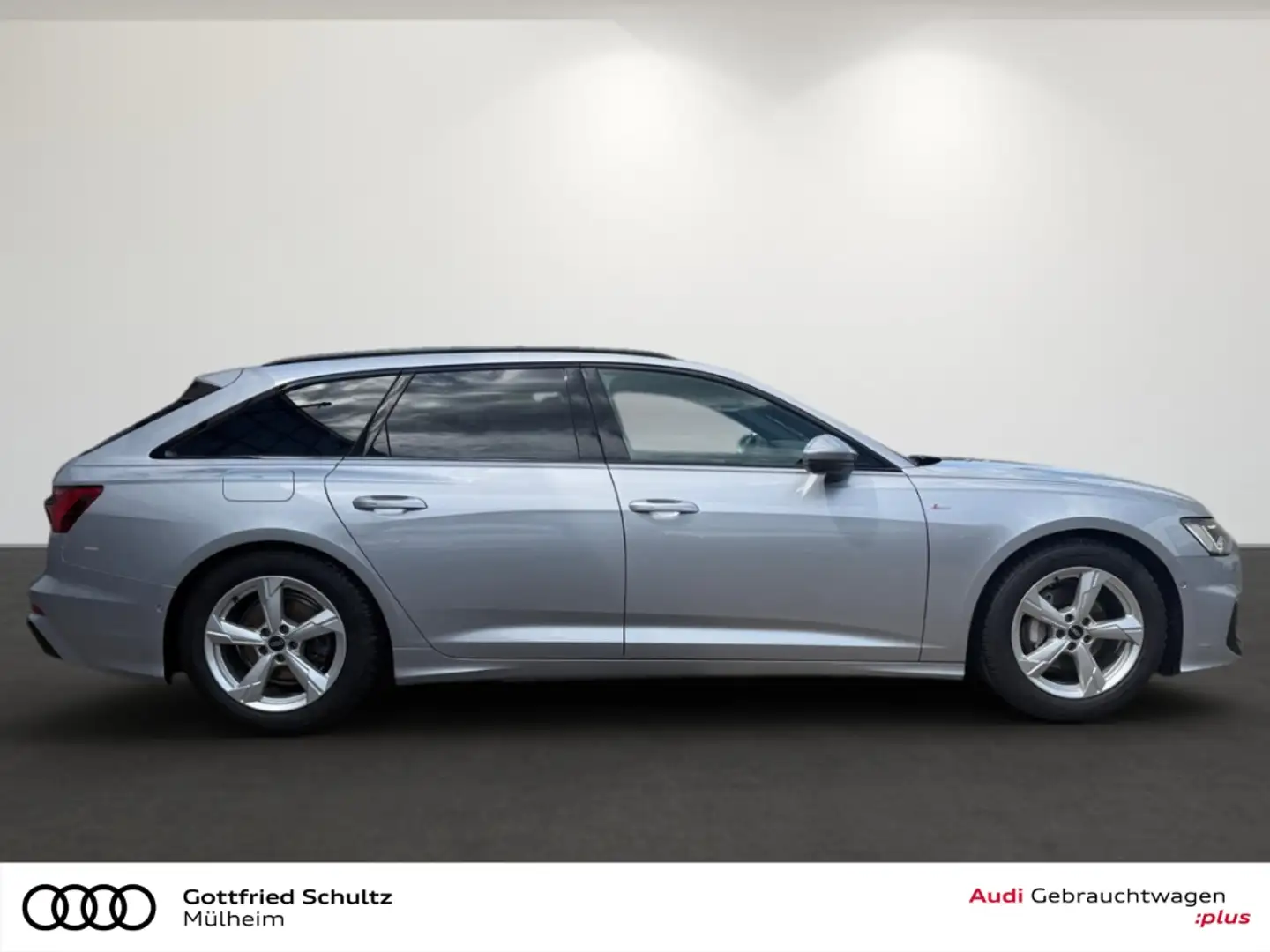 Audi A6 Avant 40 TDI S-tronic MATRIX KAMERA ELEKTR. SITZE Silber - 2