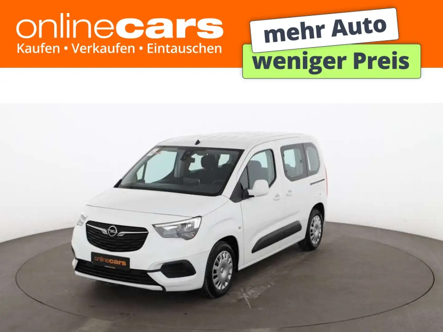 Opel Combo Life E 1.5 CDTI NAVI ASSIST TEMPOMAT KLIMA Weiß - 1