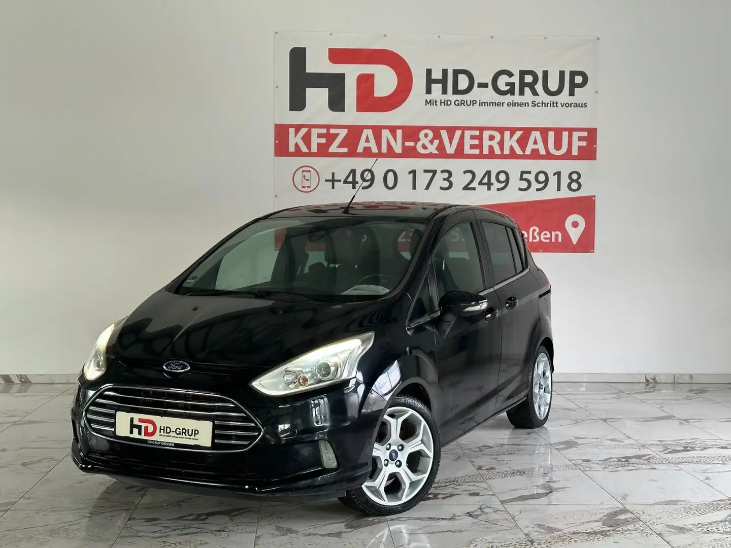Ford B-Max 1,0 Individual EcoBoost Navi PDC Zwart - 2