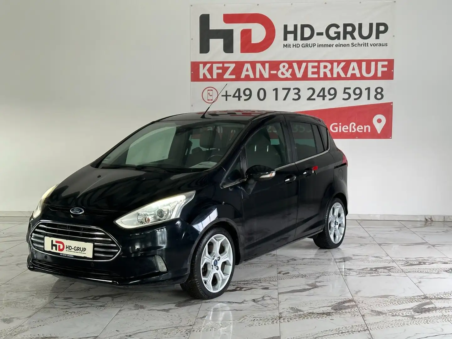 Ford B-Max 1,0 Individual EcoBoost Navi PDC Zwart - 1