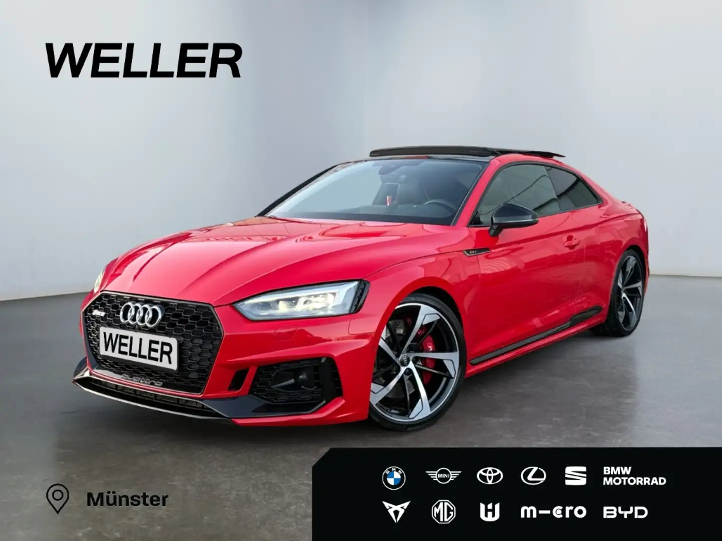 Audi RS5 Coupe 2.9 TFSI *Matrix*ACC*Pano*HUD*B&O*280* Rot - 1