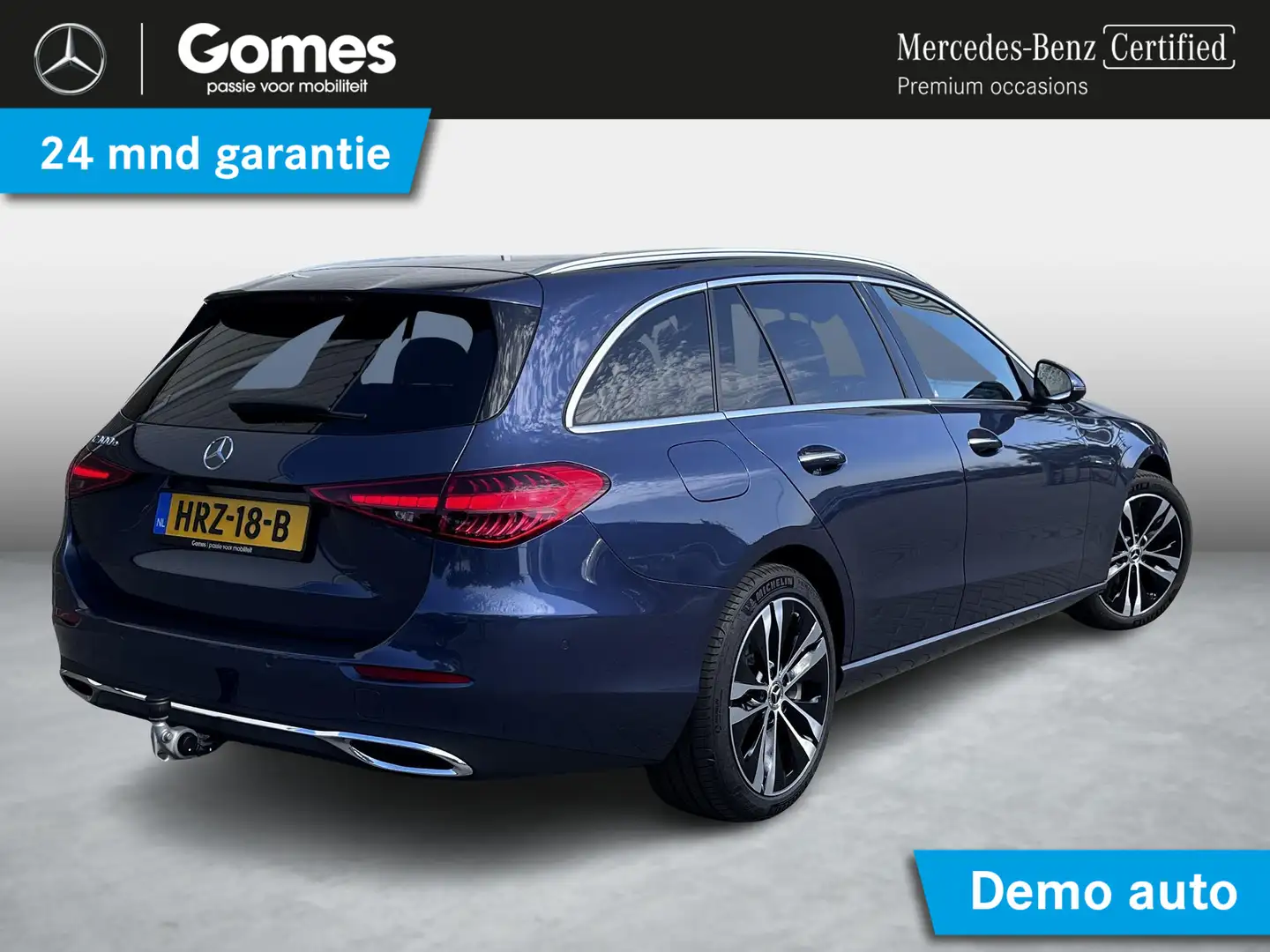 Mercedes-Benz C 300 Estate e Luxury Line | Leder Beige | Panoramadak | Bleu - 2