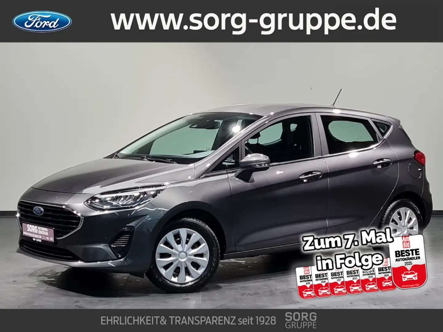 Ford Fiesta 1.1 Cool & Connect*SITZHZG*CAR PLAY* Gris - 1