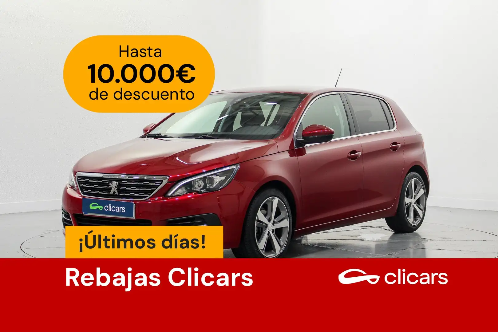 Peugeot 308 1.2 PureTech S&S Allure 110 Rojo - 1