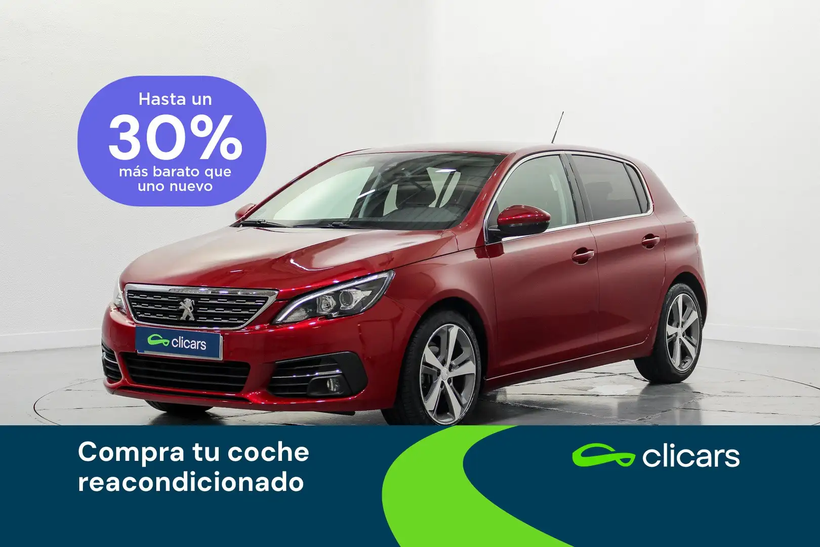Peugeot 308 1.2 PureTech S&S Allure 110 Piros - 1