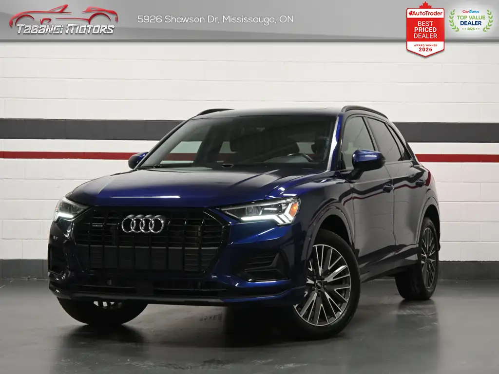 2023 Audi Q3 No Accident Leather Panoramic Roof Heated Seats