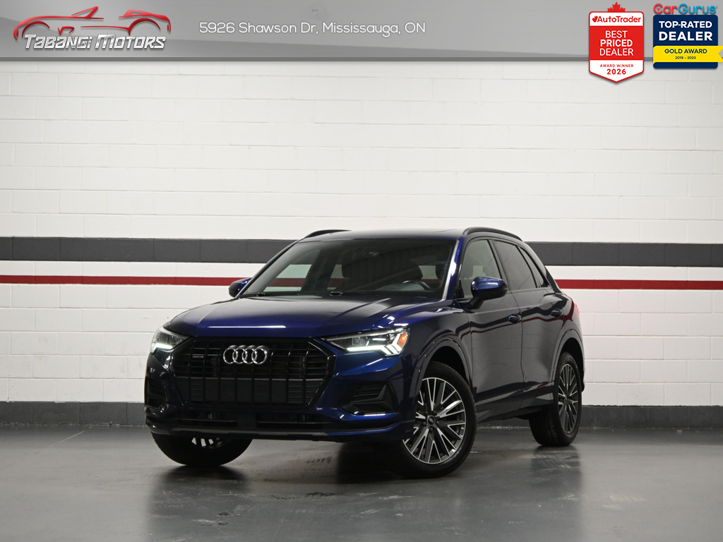 2023 Audi Q3 No Accident Leather Panoramic Roof Heated Seats