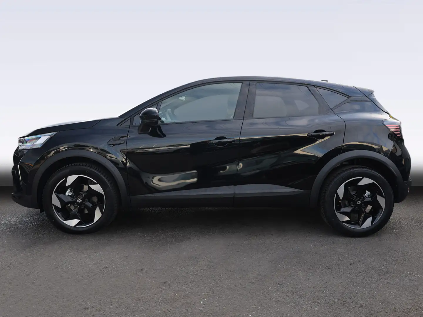 Renault Captur Techno Mild Hybrid 160 EDC Winter-P Nav-P Schwarz - 2