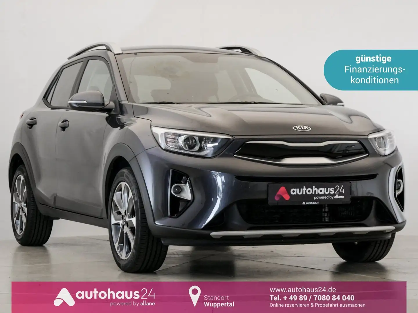 Kia Stonic 1.0 T-GDI Vision Lenkrad heizbar|Sitzhzg Grau - 1