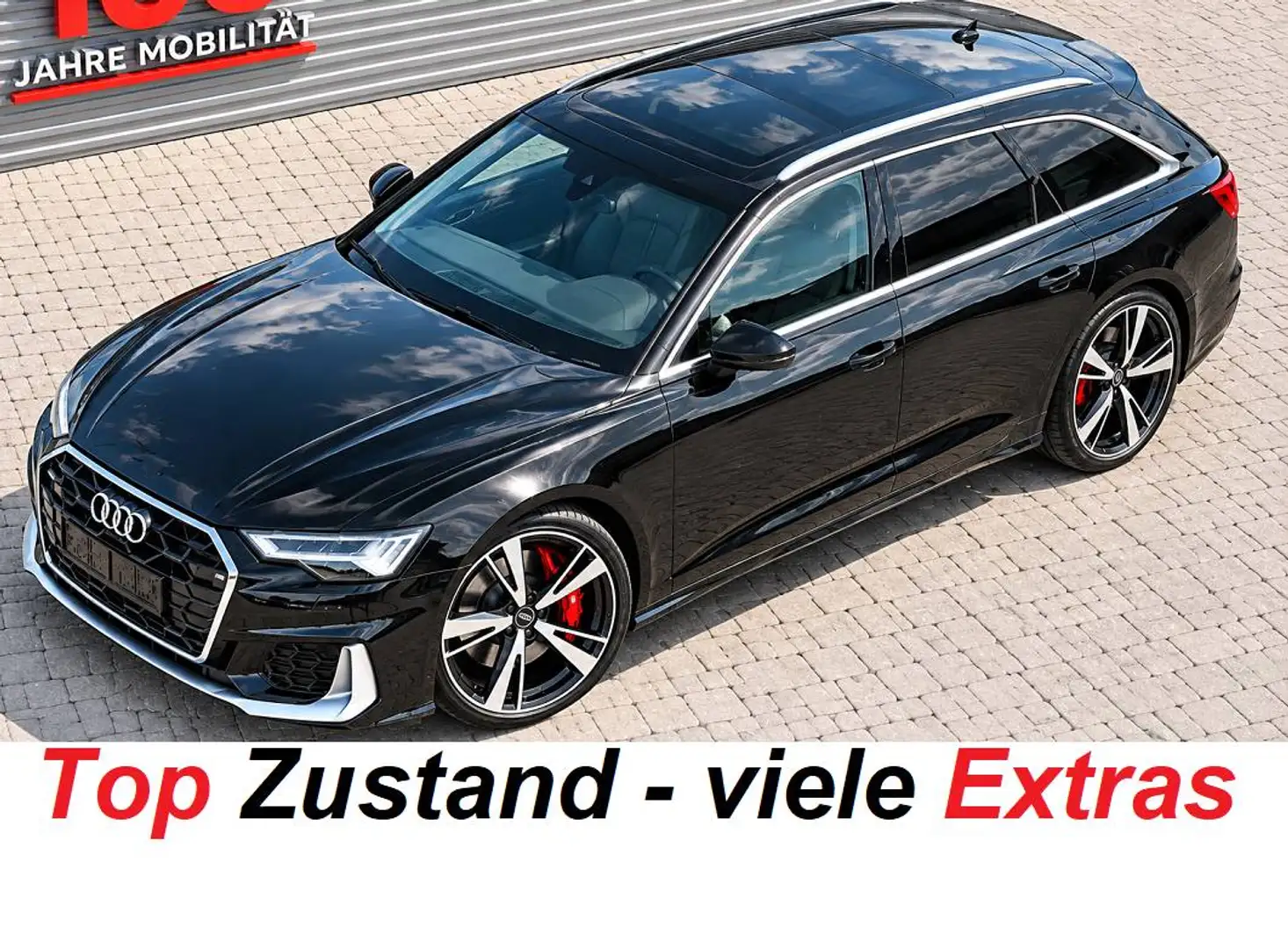 Audi S6 TDI quattro Allradlenkung+Luftfederung+Panorama+21+Anhängevorr+Top Zustand Schwarz - 1