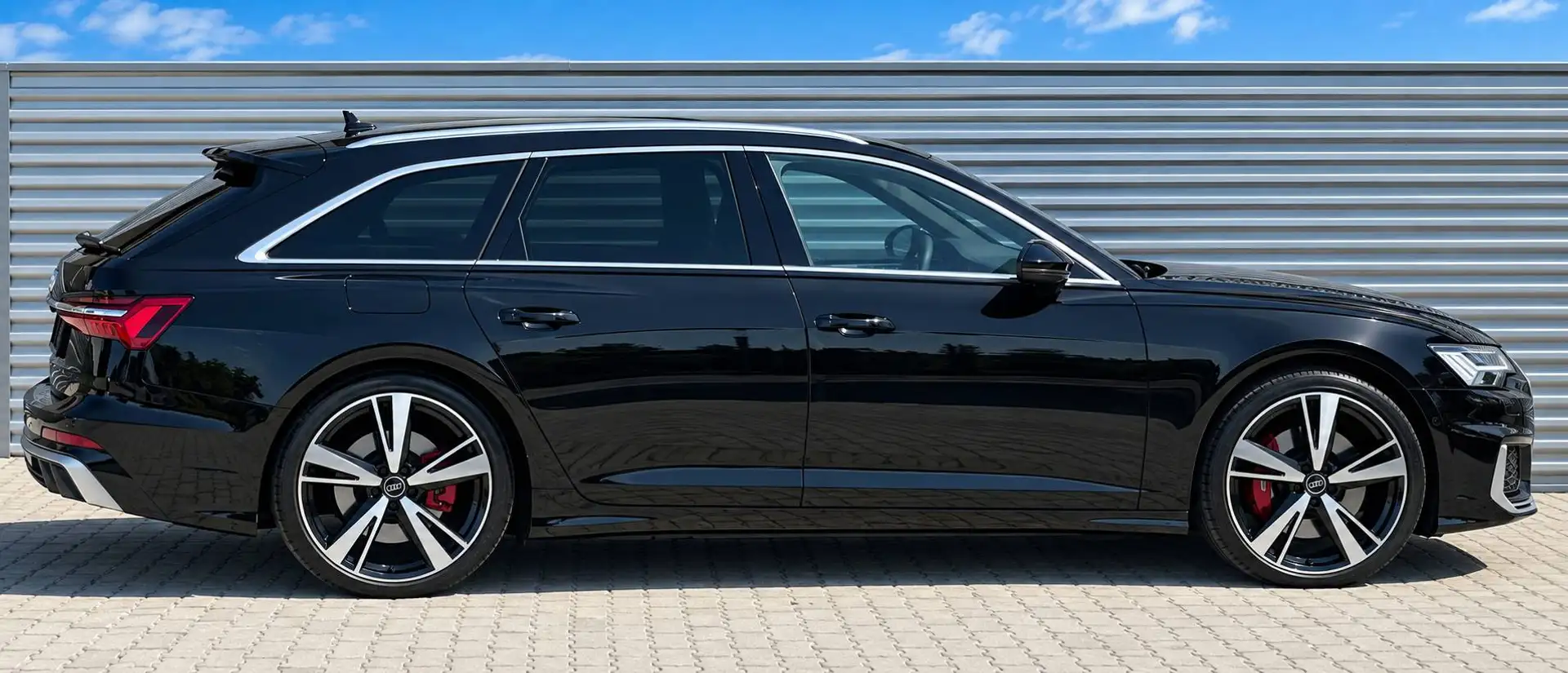 Audi S6 TDI quattro Allradlenkung+Luftfederung+Panorama+21+Anhängevorr+Top Zustand Schwarz - 2