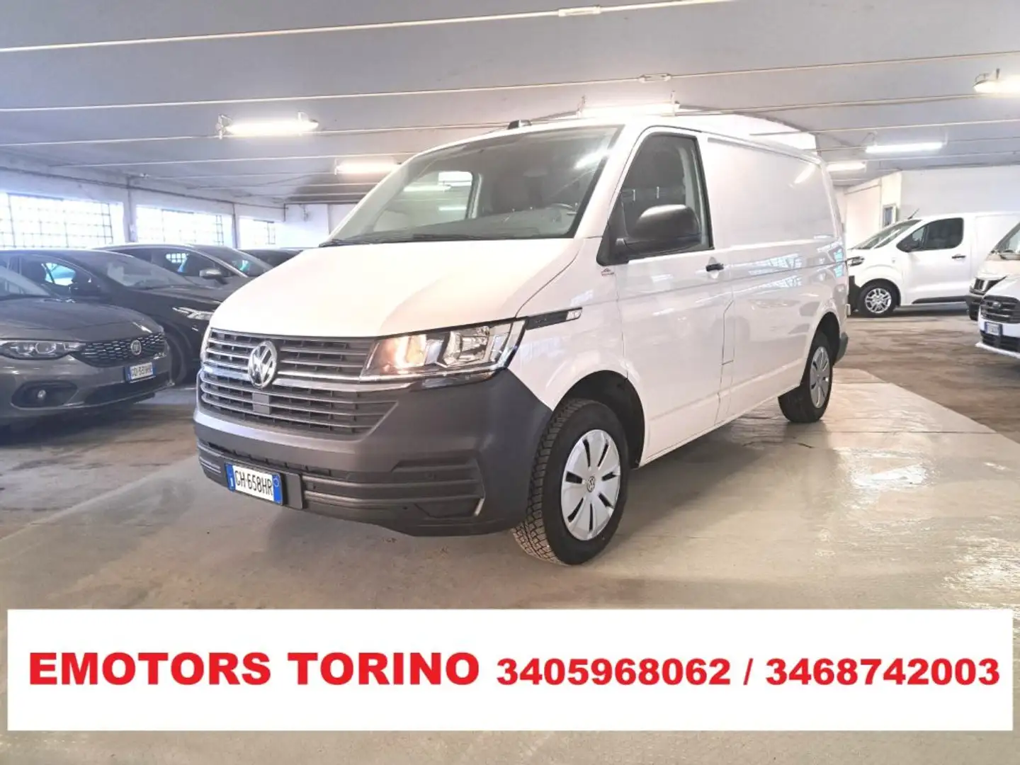 Volkswagen T6.1 Transporter 2.0 TDI 110CV PC Furgone Business Blanc - 2
