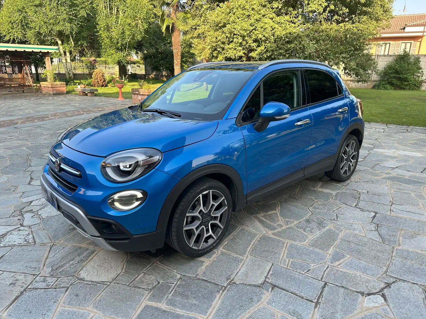 Fiat 500X 500 X 2018 1.0 T3 Cross 120cv Azul - 1