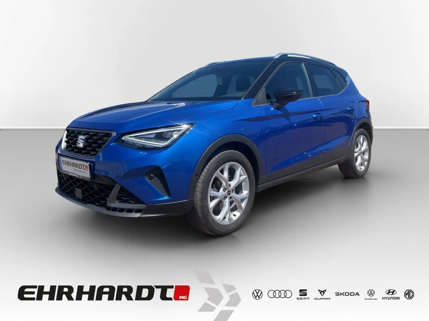 SEAT Arona 1.5 TSI DSG FR VIRTUAL*LED*ACC*NAV*SHZ*PARKLENK... Bleu - 1