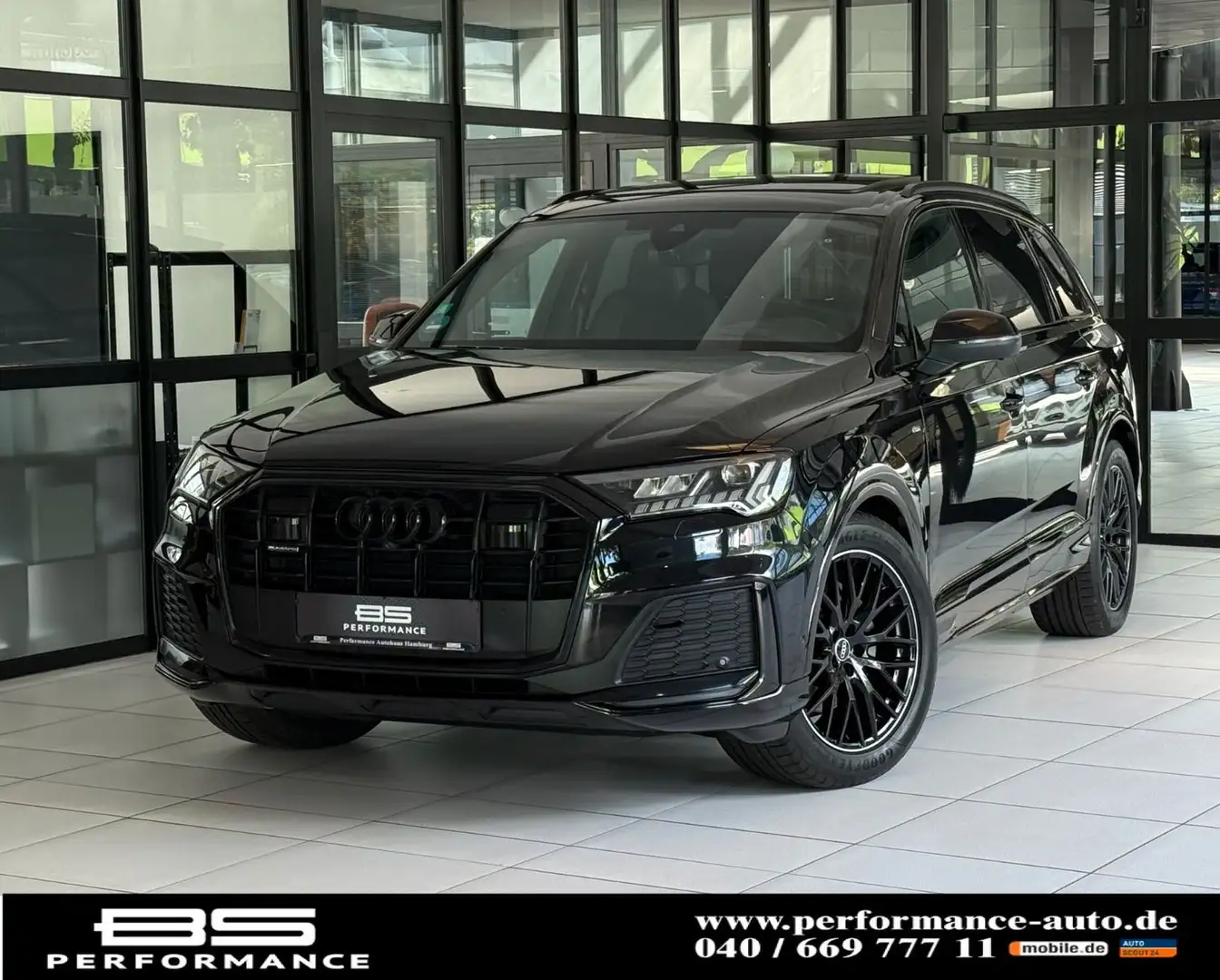 Audi Q7 50 TDI |S-LINE|MATRIX|ACC|HUD|PANO|MASSAGE|BO Schwarz - 1