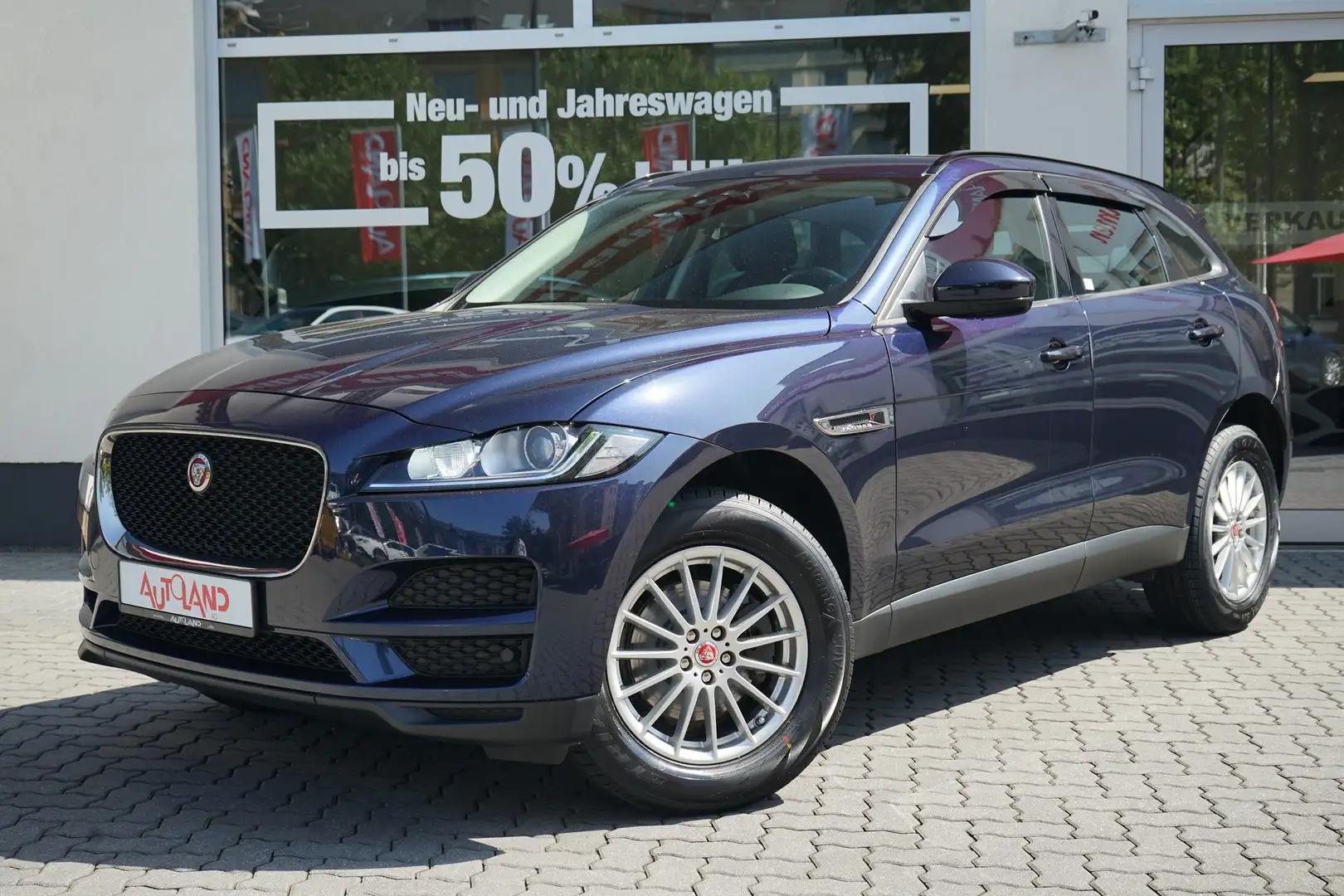 Jaguar F-Pace F-PACE 2.0 AWD Tempomat Sitzheizung Bluetooth Azul - 2