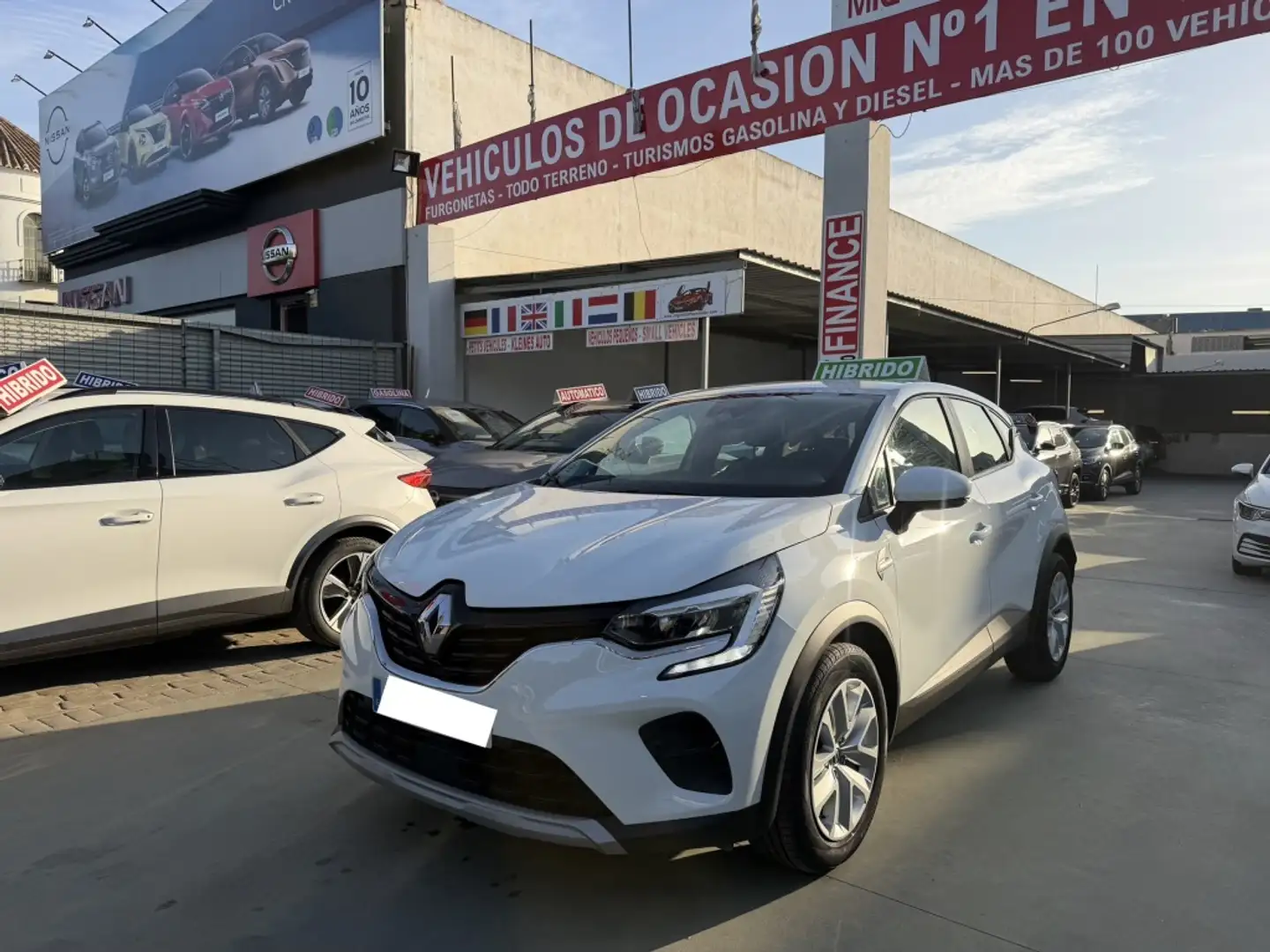 Renault Captur TCe Intens 74kW GLP Blanco - 1