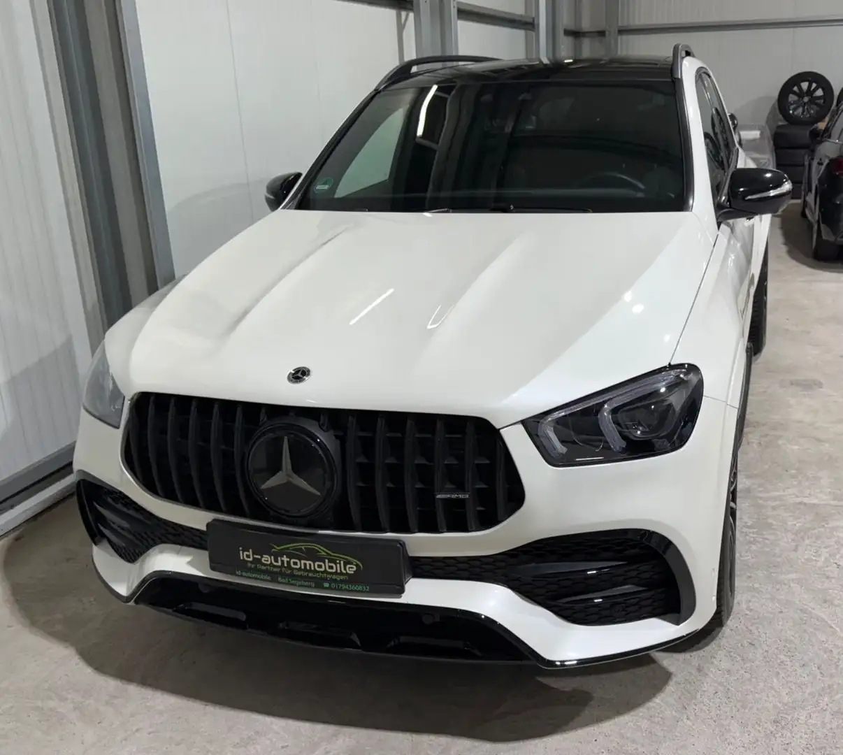 Mercedes-Benz GLE 400 d 4Matic AMG Paket, Airmatic, TÜV neu Weiß - 1