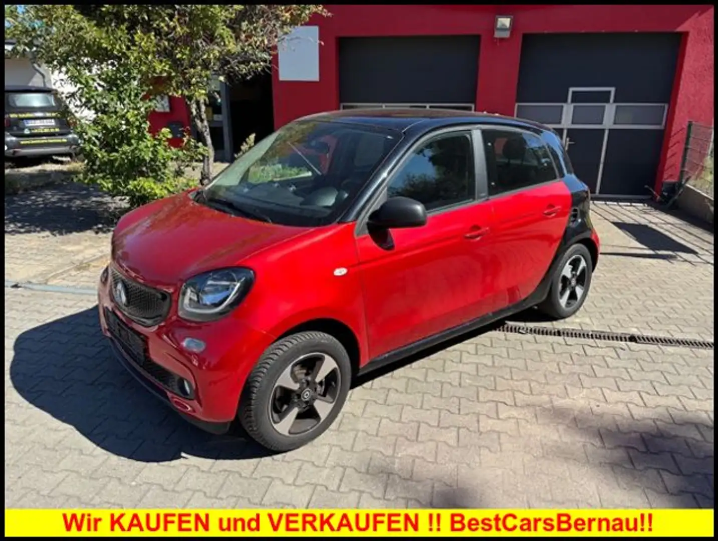 smart forFour 0.9 Turbo Basis passion SHZ*PANO* Rood - 2