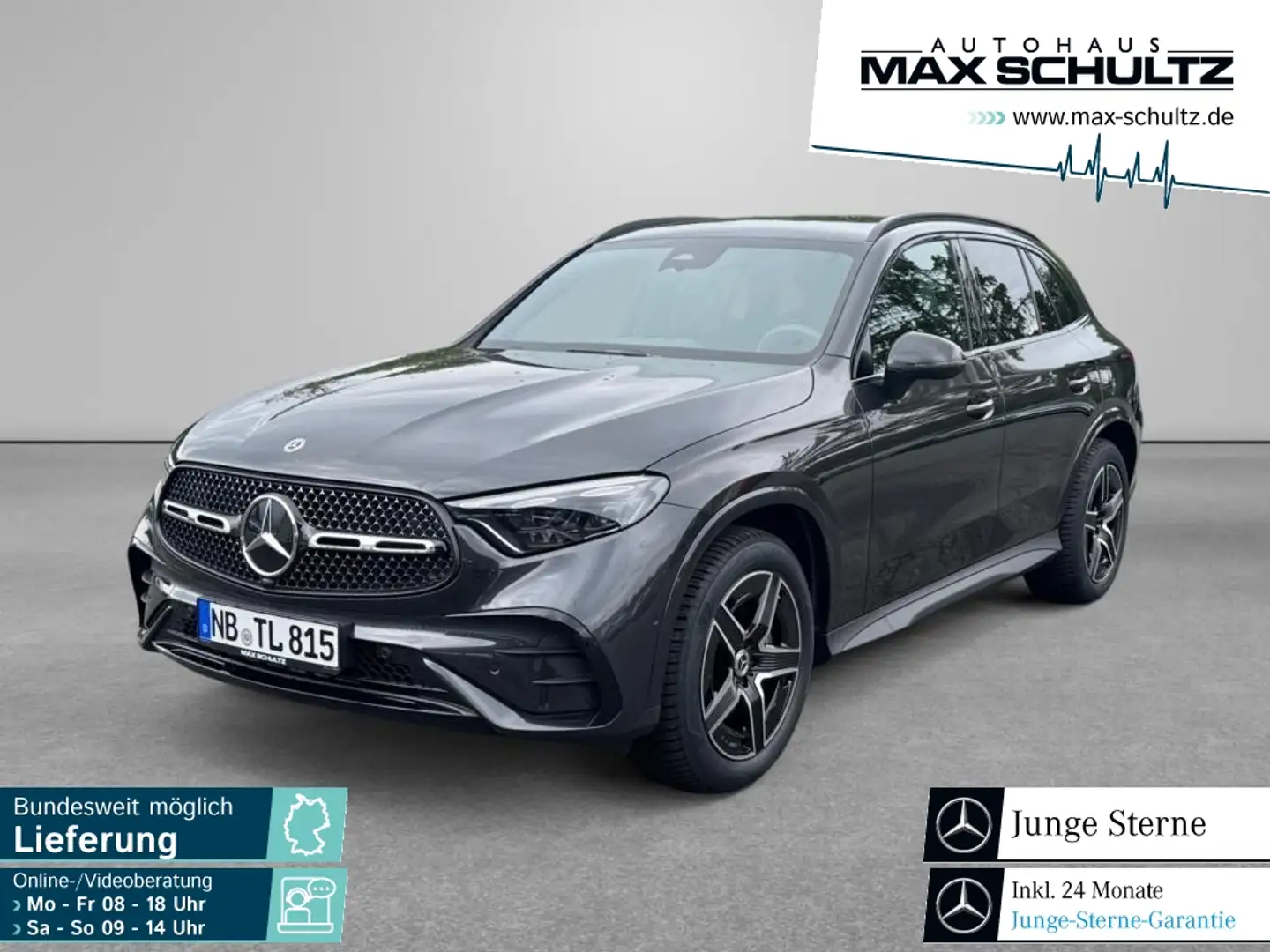 Mercedes-Benz GLC 220 d 4MATIC AMG Line*Night Paket*DIGITAL Grau - 1