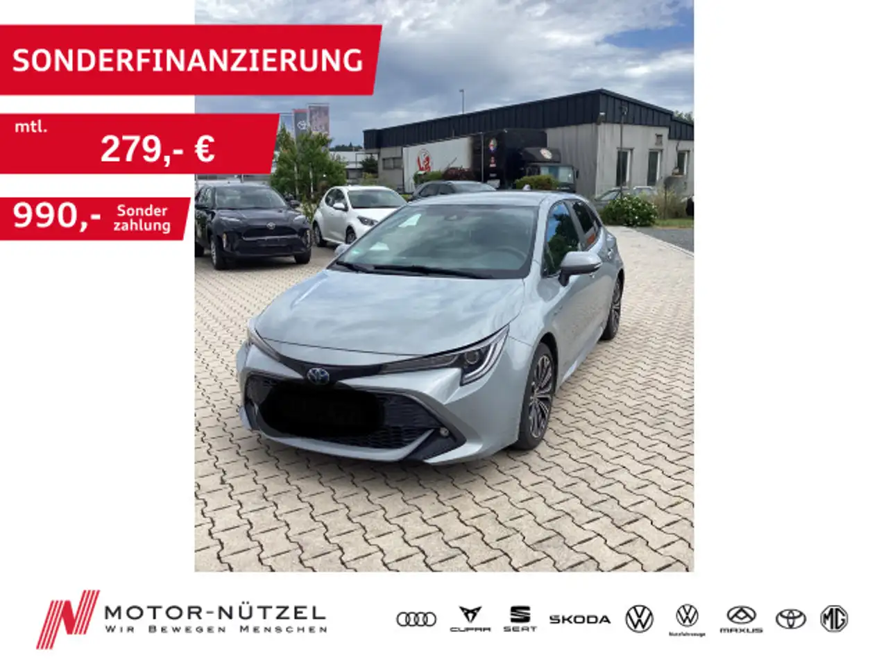 Toyota Corolla 1.8Hyb.Team D Bi-LED+NAV+RFK+SHZ+DAB+GRA