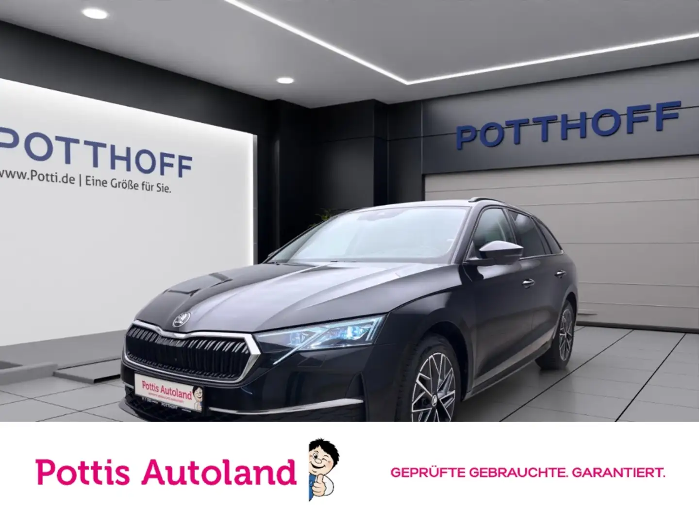 Skoda Octavia Combi 2.0 TDI DSG SELECTION NAVI KLIMA MATRIX HuD Schwarz - 1