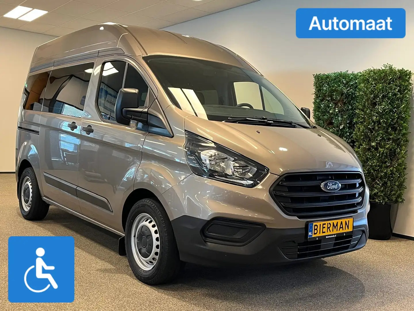 Ford Transit Custom L1H2 Rolstoelbus Automaat Zelfrijder Gris - 1
