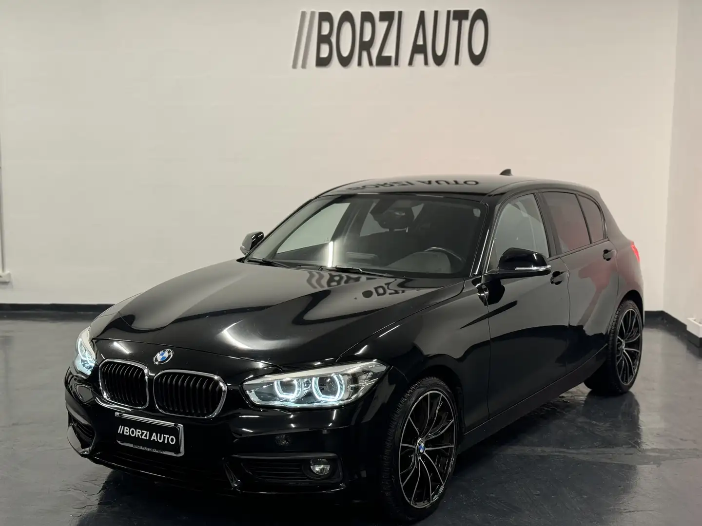 BMW 118 Sport 5p auto PREZZO REALE! FULL LED! Nero - 1