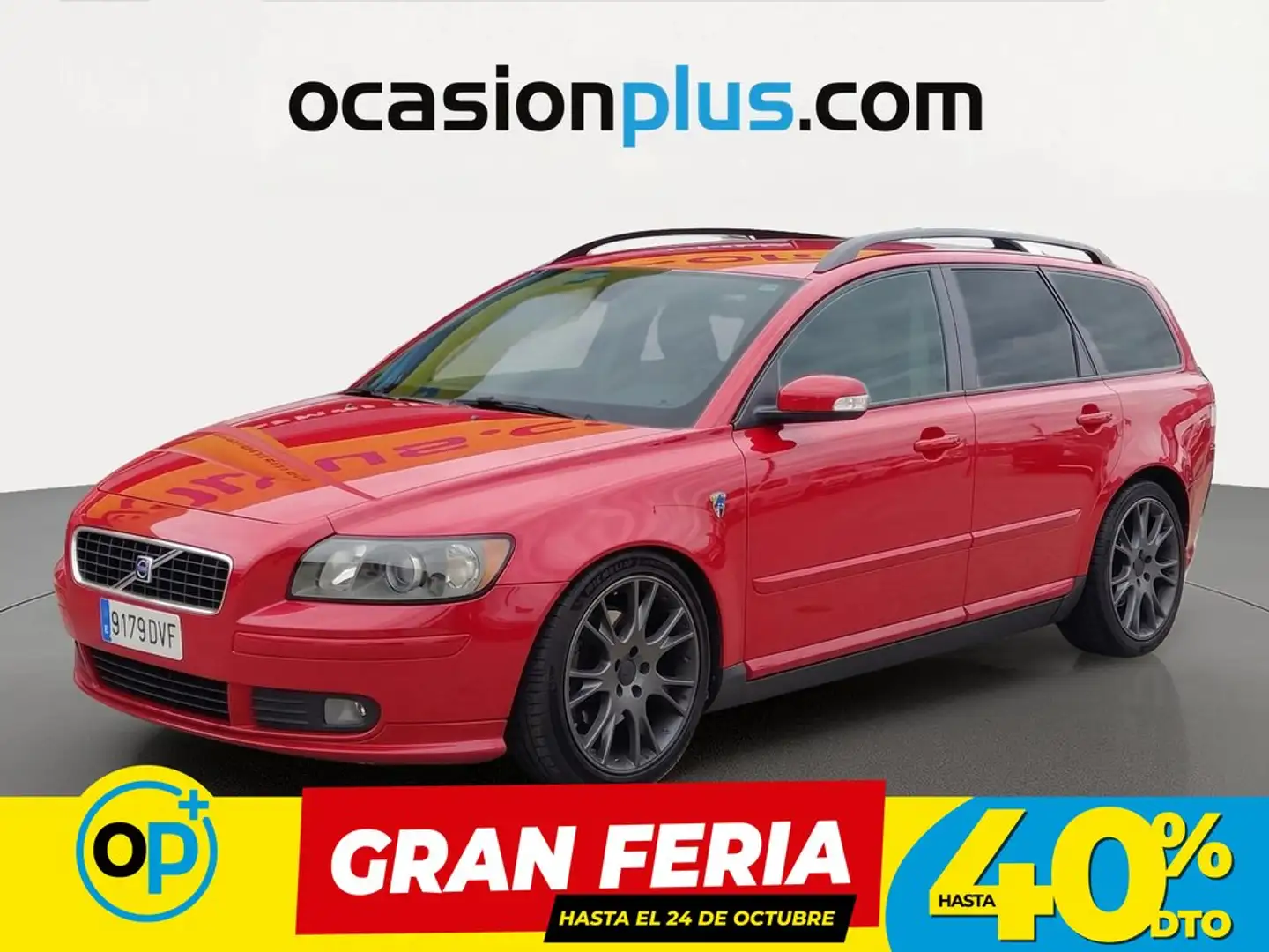 Volvo V50 2.4i Momentum Rojo - 1