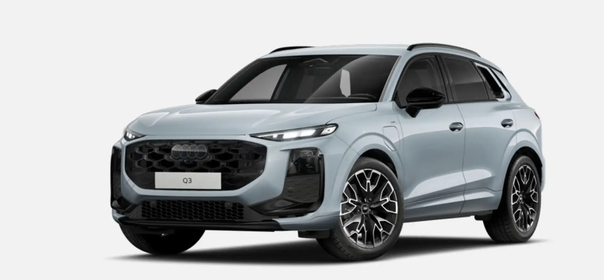 Audi Q3 e-hybrid Black Line S tronic 200kW Gris - 1