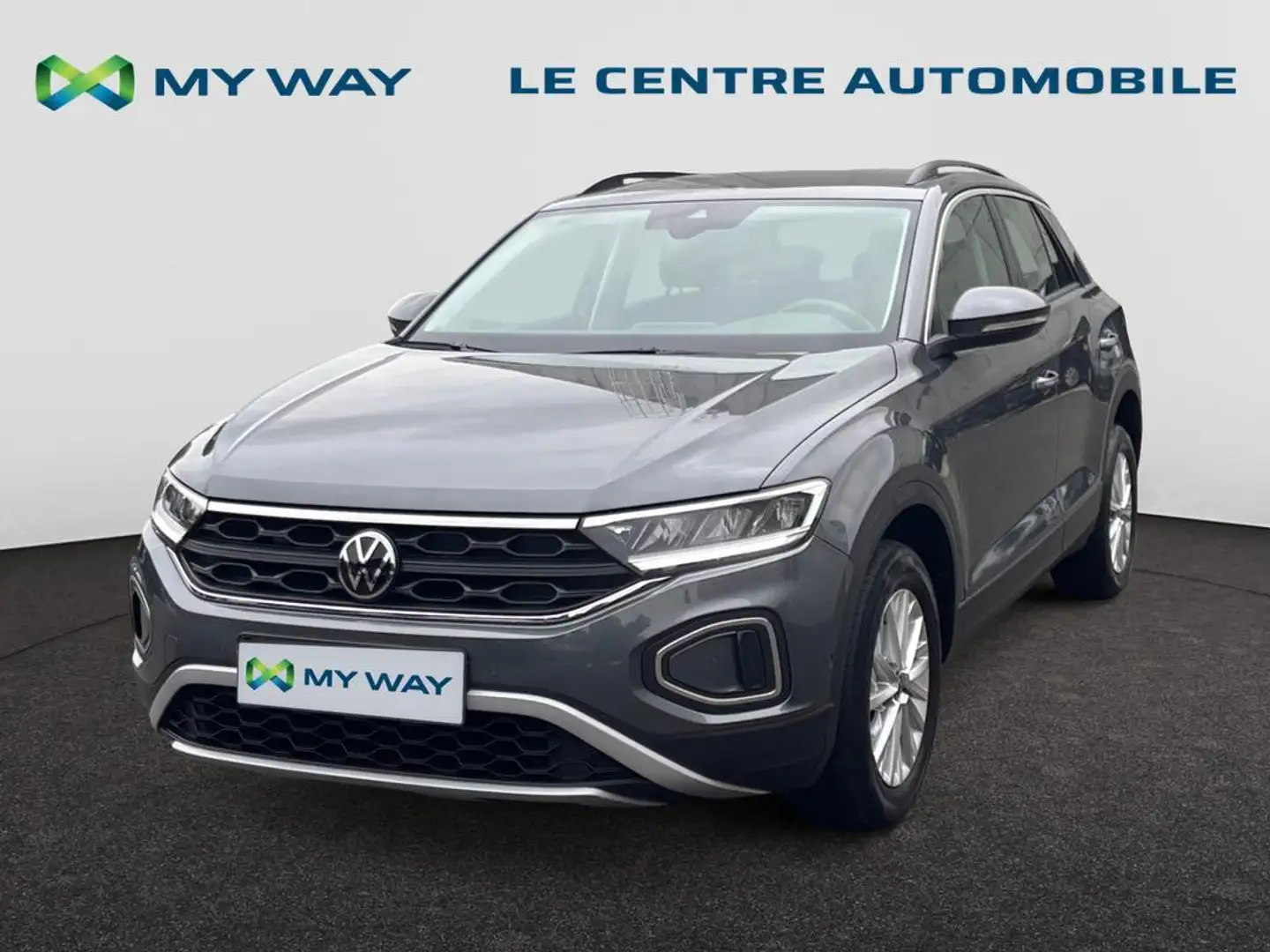 Volkswagen T-Roc T-Roc Life Business 2.0 TDI SCR 85 kW (116 ch) 6 vitesses manuel Gris - 1