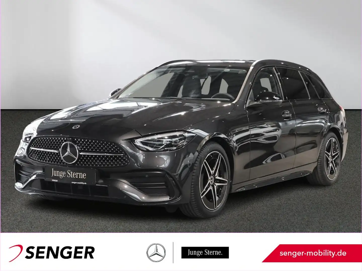 Mercedes-Benz C 200 d T AMG Night Rückfahrkamera Ambiente LED Gris - 1