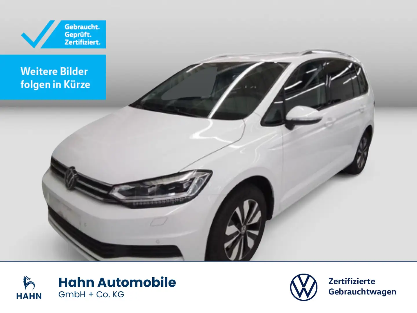 Volkswagen Touran 2.0TDI DSG Move AHK DCC Cam Navi Standhei Blanco - 1
