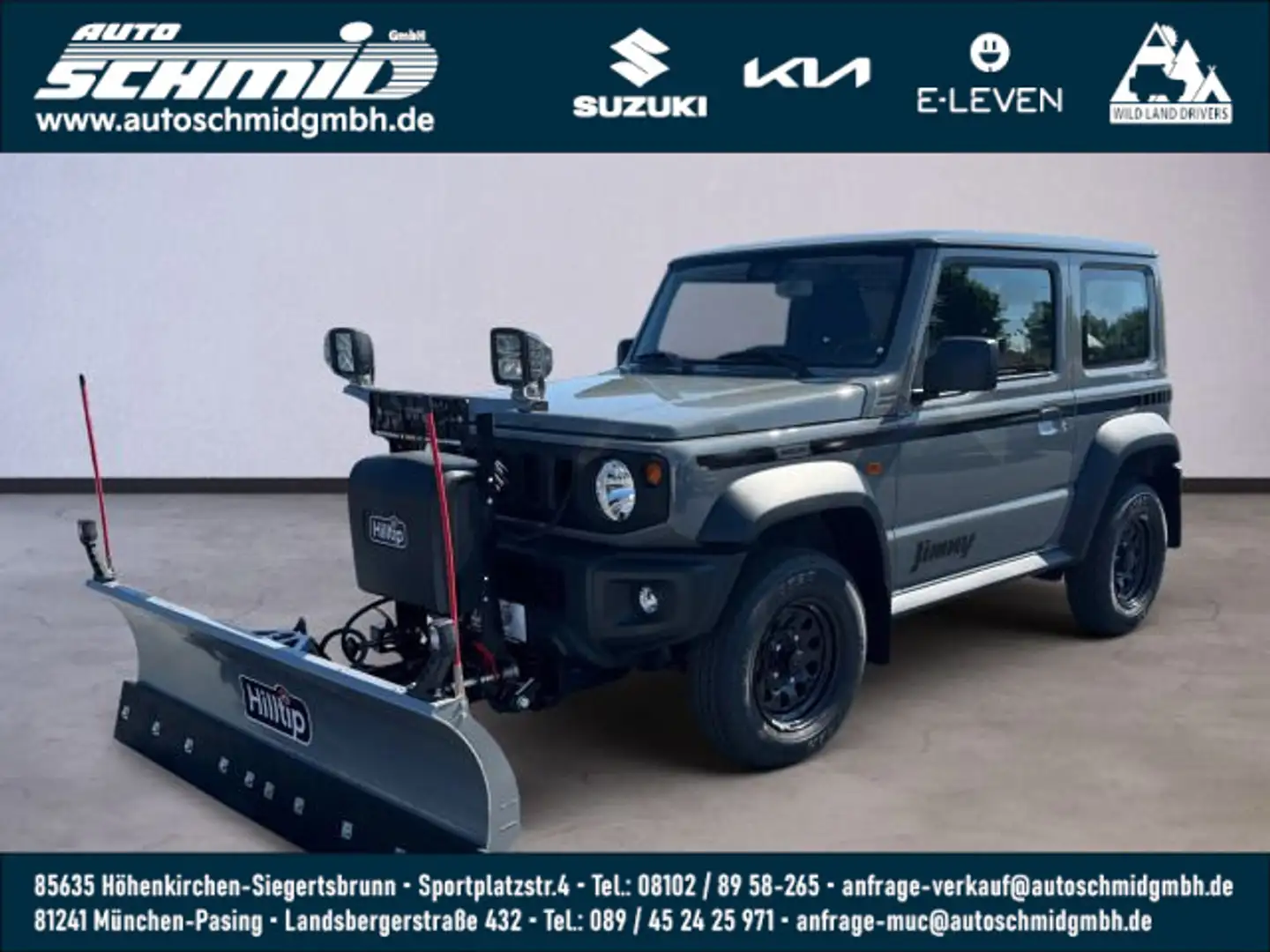 Suzuki Jimny JIMNY 1.5 COMFORT NFZ HORIZON mit Schneepflug Grau - 1